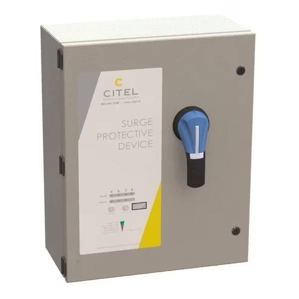 Surge Protection Device, 3 Phase, 120/240V, 3000V/1800V/1800V/3000V/3000V/1800V/1800V, Citel, Mfr#: MDS750E-240DCT